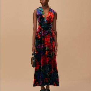 Farm Rio colorful maxi dress.